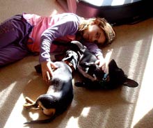 Leo and Hogan are loved