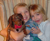 Oscar and family